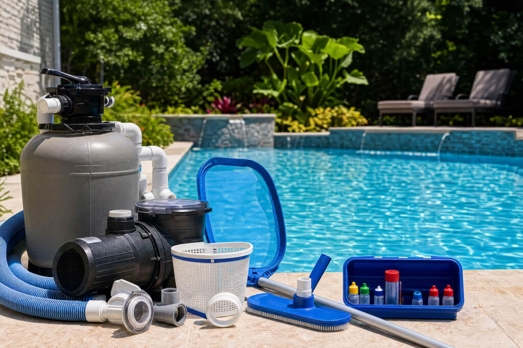 Pool-Technik verstehen: Filter, Umwälzung und Wasserpflege ohne Chemie-Chaos